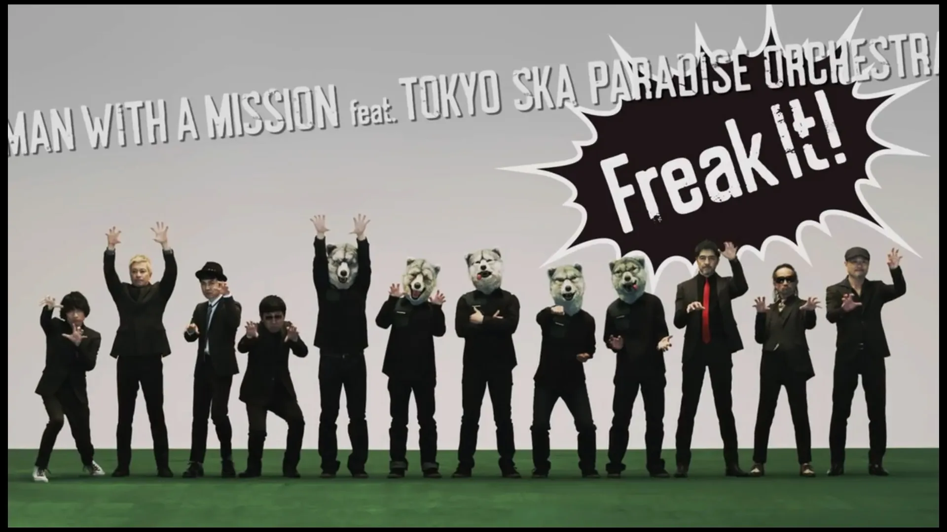 MAN WITH A MISSION「Freak It! feat. TOKYO SKA PARADISE ORCHESTRA」